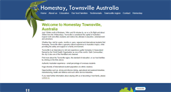Desktop Screenshot of homestaytownsville.net.au